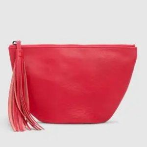 EILEEN FISHER Red Leather Bag